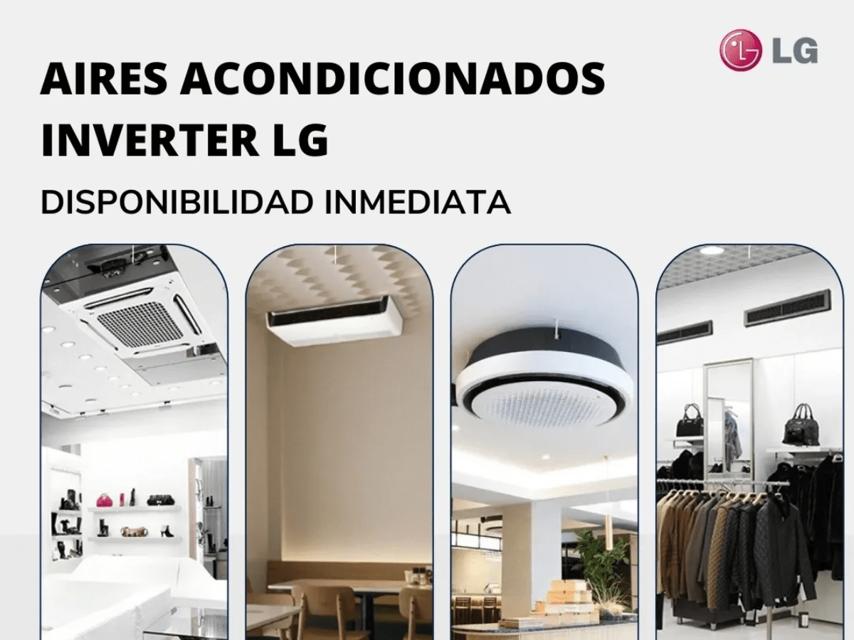 Aires Acondicionados Comercial Ligero LG