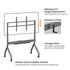 CARRO DE TV DE ALTA RESISTENCIA SLIMLIFT PST19612FW CARRO DE TV DE ALTA RESISTENCIA SLIMLIFT PST19612FW